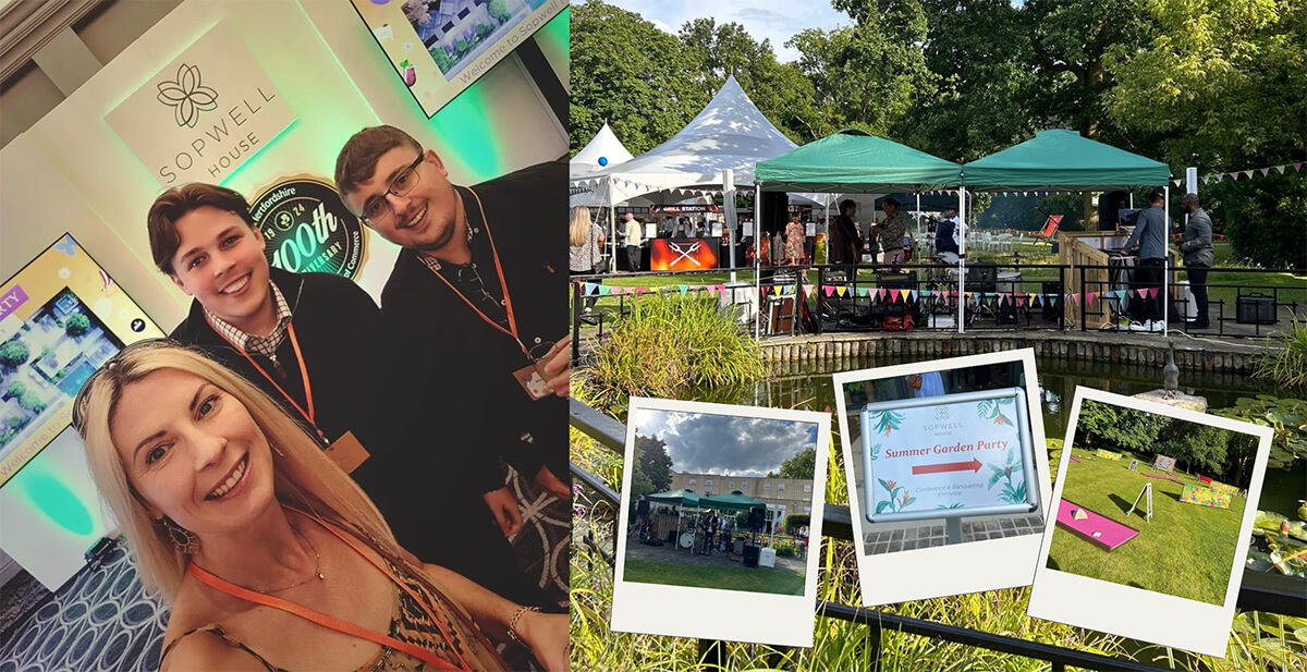 Hertfordshire Chamber of Commerce Summer Party at Sopwell House