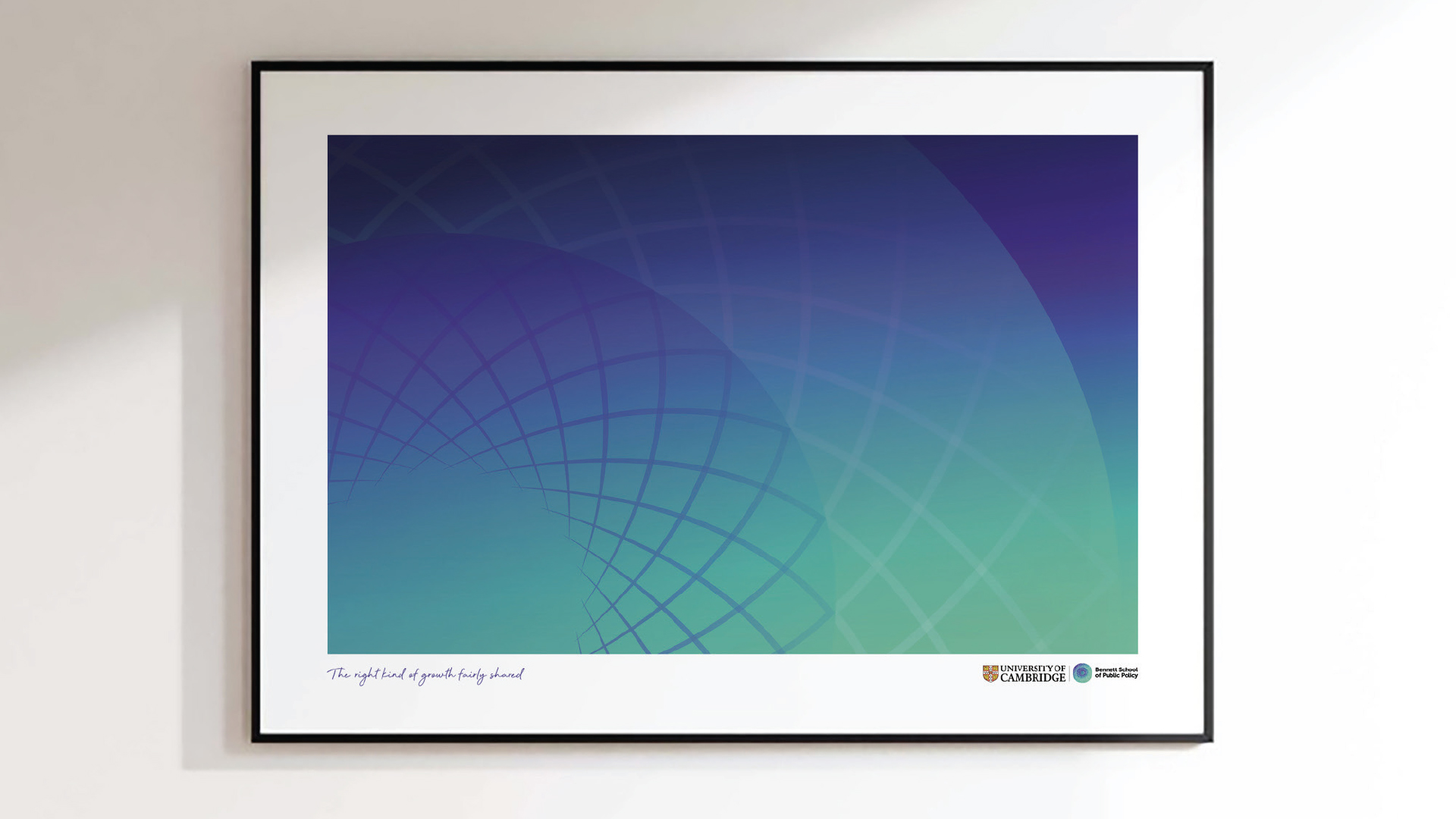 Bennett School of Public Policy Framed Print
