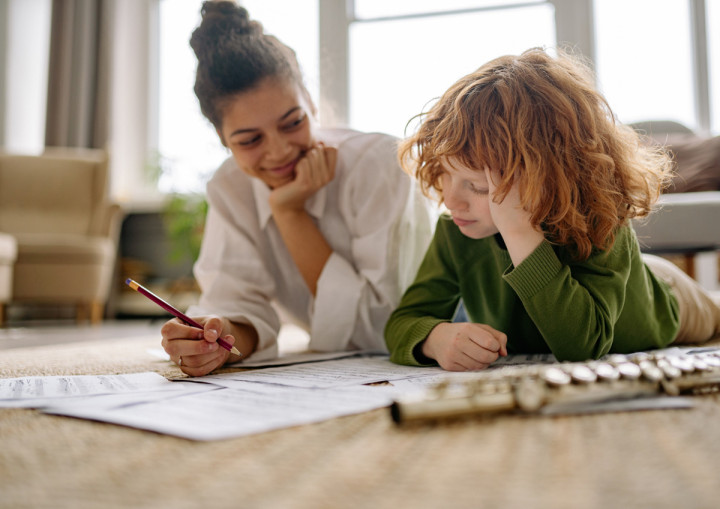 Child and social worker